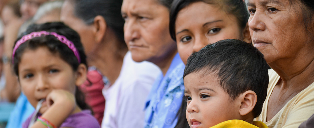 Central American families struggle to address the violence and poverty of their communities. Central American families struggle to address the violence and poverty of their communities.