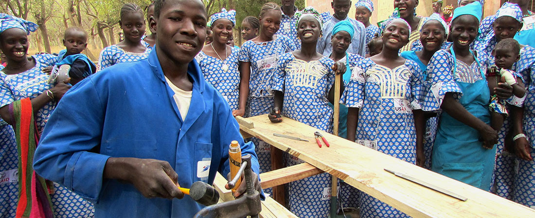 Participants of PAJE-Nièta in Mali. Participants of PAJE-Nièta in Mali.