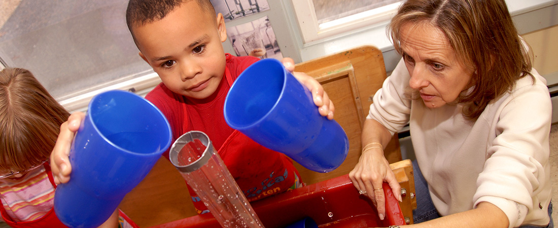 A photo of a preschool classroom A photo of a preschool classroom