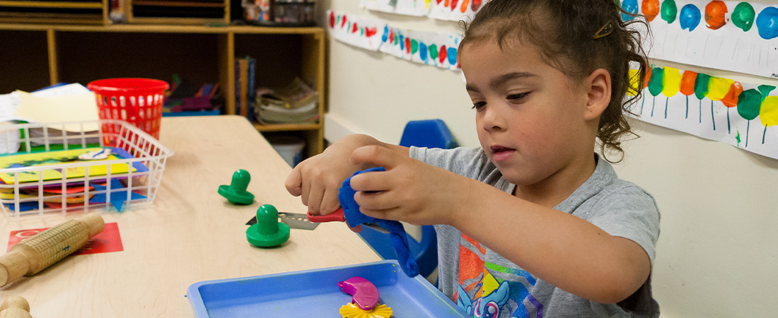 A photo of a child representing EDC Selected to Study Low-Income Parents’ Access to Child Care