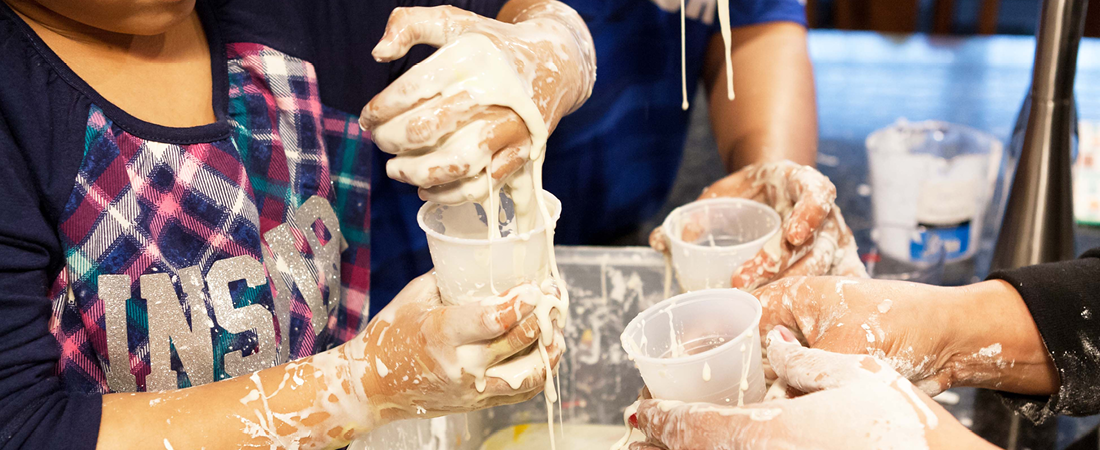EDC to Use Themed Telenovela to Enhance Informal Science Learning for Latinx Families A photo of a science activity representing EDC to Use Themed Telenovela to Enhance Informal Science Learning for Latinx Families