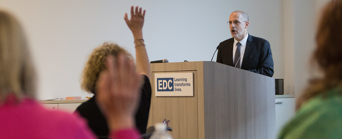 A photo of EDC's David Jacobson