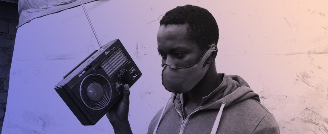 Interactive Audio Instruction Makes a Comeback A photo of person listening to IAI