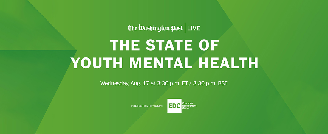 Image promoting the State of Youth Mental Health event