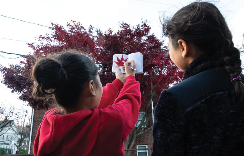 3 Great Science Activities for Fall An image of parent and child representing 3 Great Science Activities for Fall