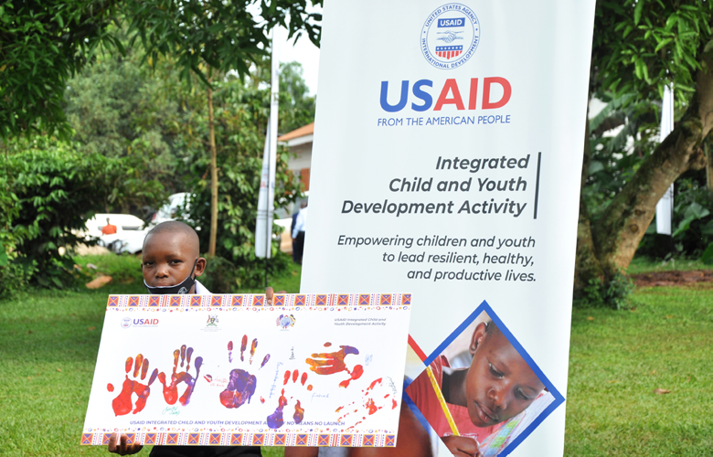 A photo from Uganda representing Empowering Girls and Supporting Vulnerable Children and Youth Against Violence and HIV