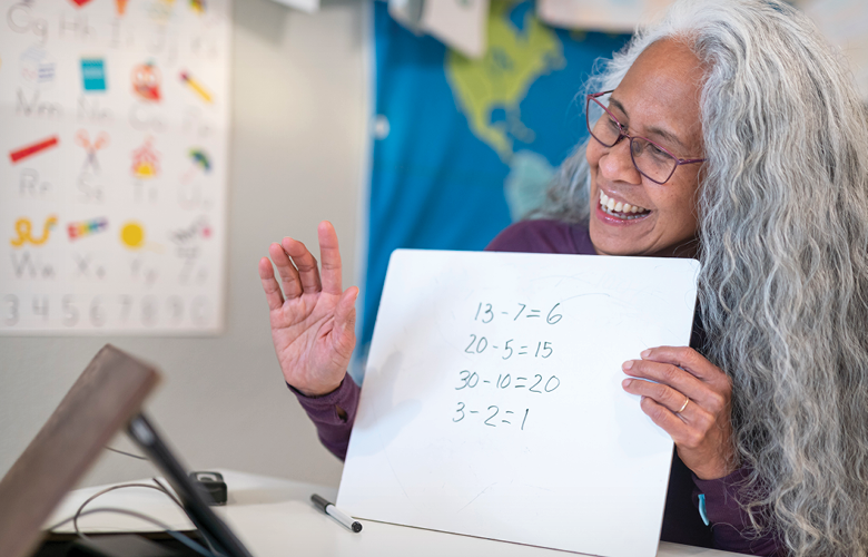 Making Lemonade in 2021 A photo of a teacher representing Making Lemonade in 2021
