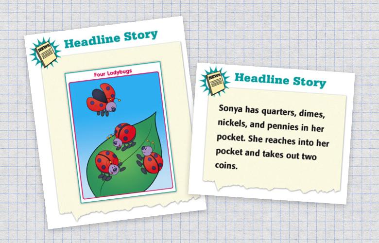 Want to Get Your Students Talking about Math? Try a Headline Story! Screenshot of a Headline Story