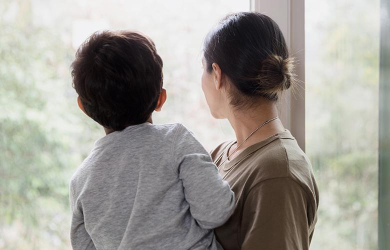 A photo of parent and child representing Advancing the Work of Trauma-Informed Care