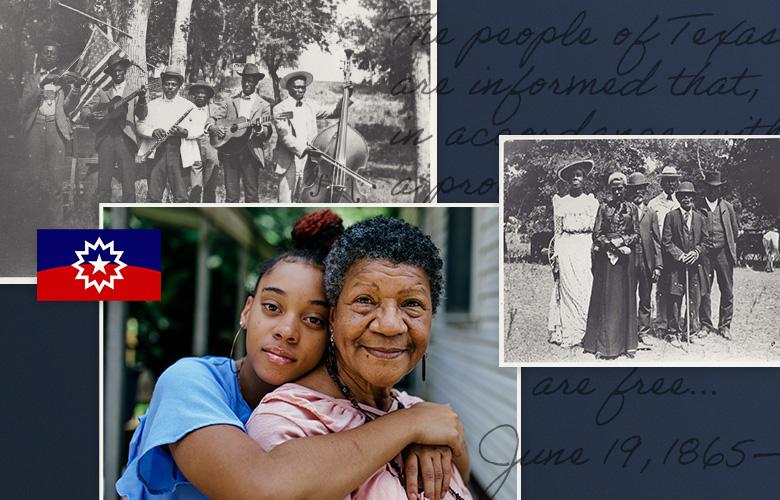 Juneteenth—The African American Independence Day A photo collage representing Juneteenth—The African American Independence Day