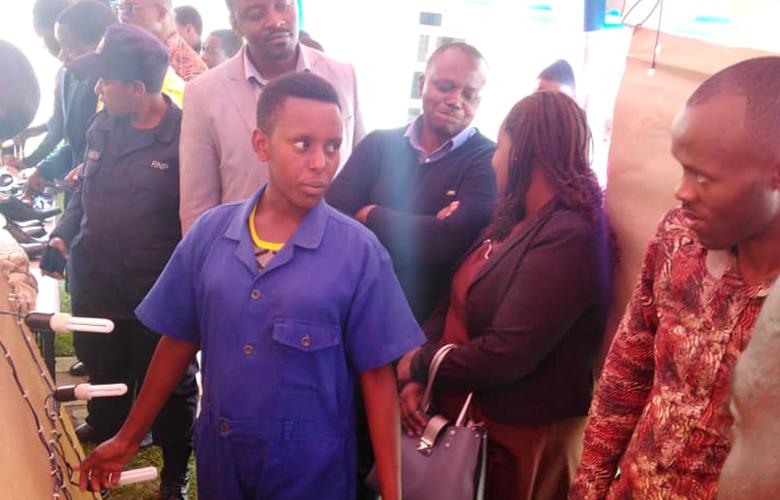 Rwandan youth attend the National Youth Summit. A group of young Rwandans are in attendance at the National Youth Summit.