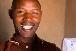 Jean Bosco Bizimana is a graduate of the Akazi Kanoze program in Rwanda.