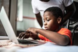 3 Things to Keep in Mind as We Plan Instruction for the Fall A photo of a child using a computer