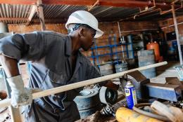 A photo of a youth working representing International Day of the Eradication of Poverty – How This Year Is Different